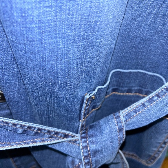 Denim Dress  for Fall Style and Co size XXL worn once. - Picture 6 of 11